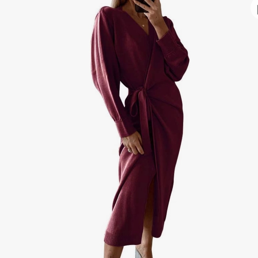 Women’s knit sweater dress